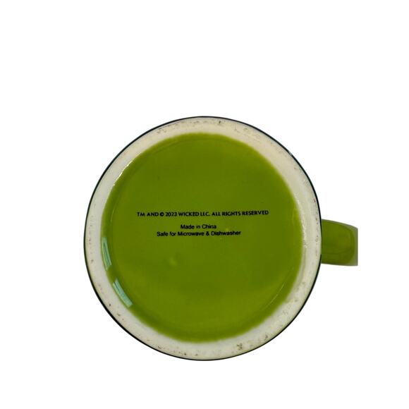 The Musical Wicked "One Short Day" Green Coffee Mug 2023 RARE - Picture 6 of 9